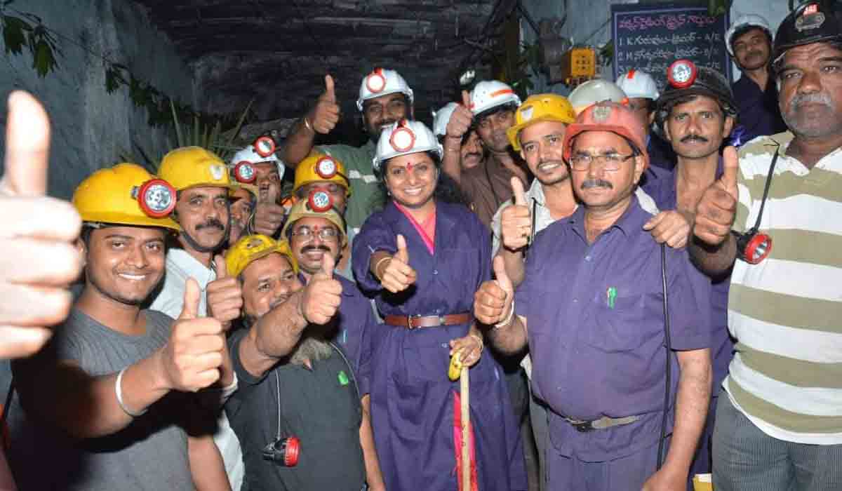 101వ వ‌సంతంలోకి సింగ‌రేణి.. ఎమ్మెల్సీ క‌విత శుభాకాంక్ష‌లు