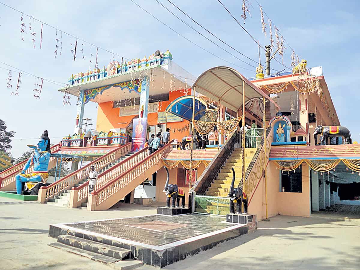 రేపు అయ్యప్పస్వామి ఆలయ వార్షికోత్సవం