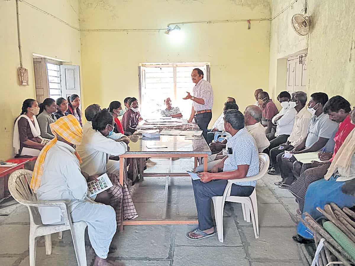 లాభదాయక పంటల సాగు పై దృష్టి పెట్టాలి