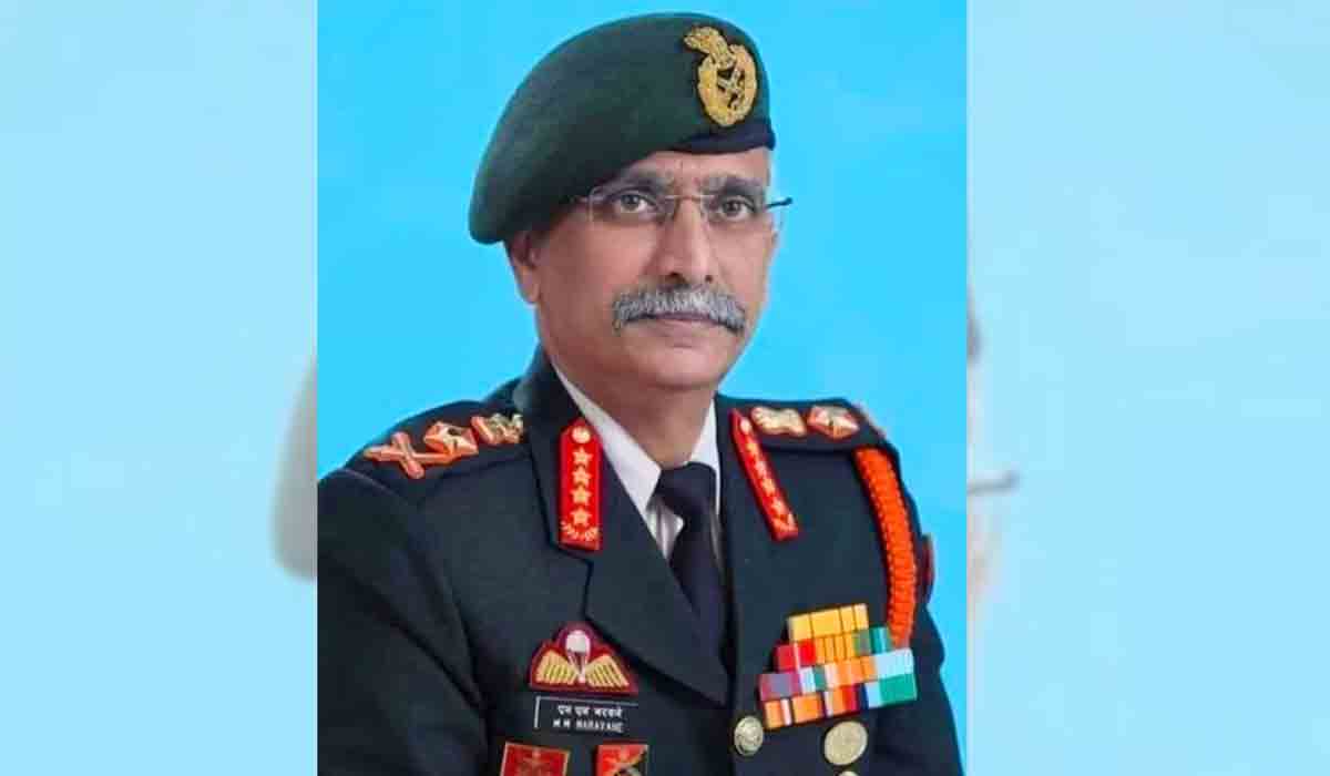 చీఫ్స్ ఆఫ్ స్టాఫ్ క‌మిటీ చైర్మ‌న్‌గా బాధ్య‌త‌లు స్వీక‌రించిన ఎంఎం న‌ర‌వ‌ణే