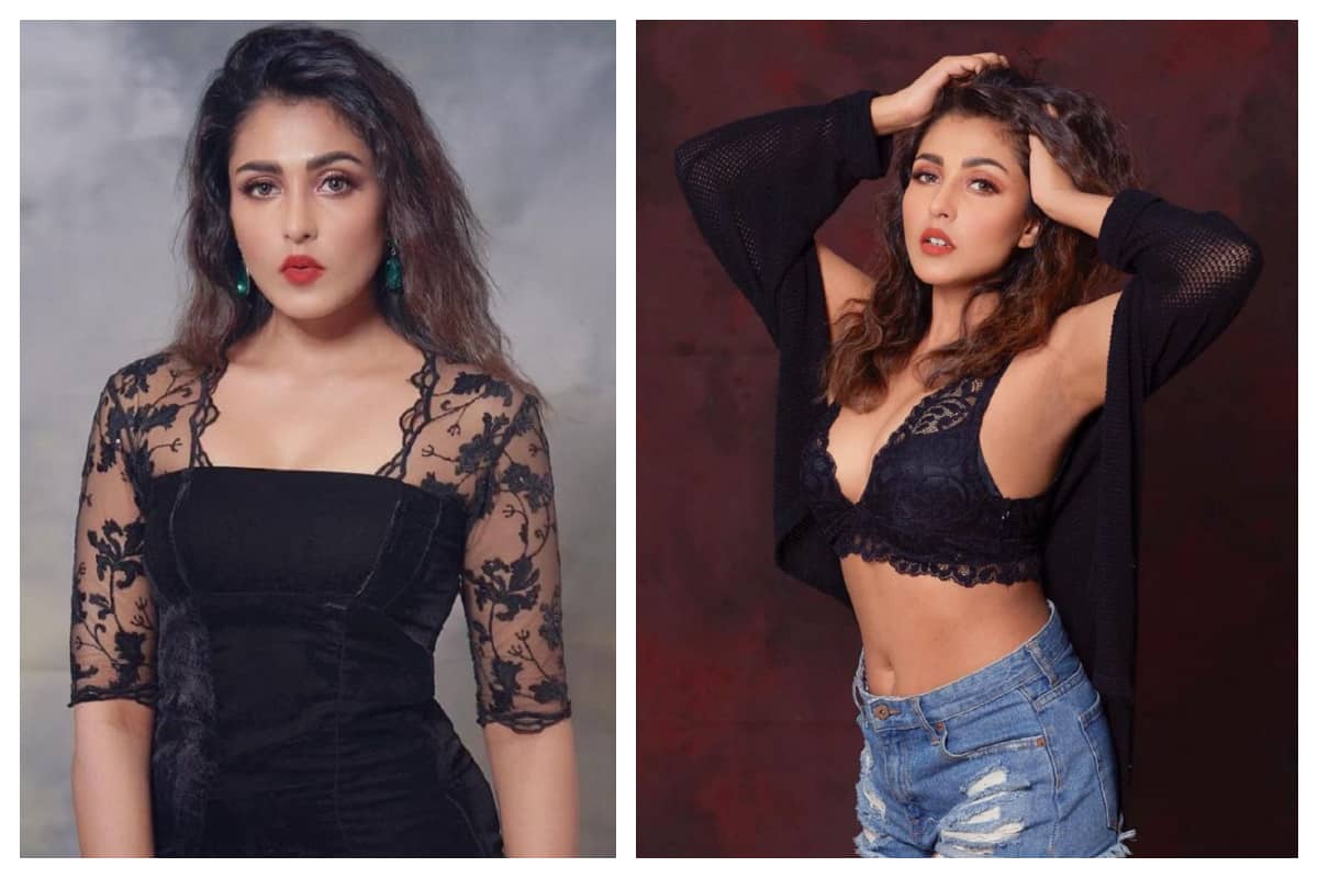 Madhu Shalini | బ్లాక్‌ డ్రెస్‌లో మధు శాలిని గ్లామర్‌ షో..