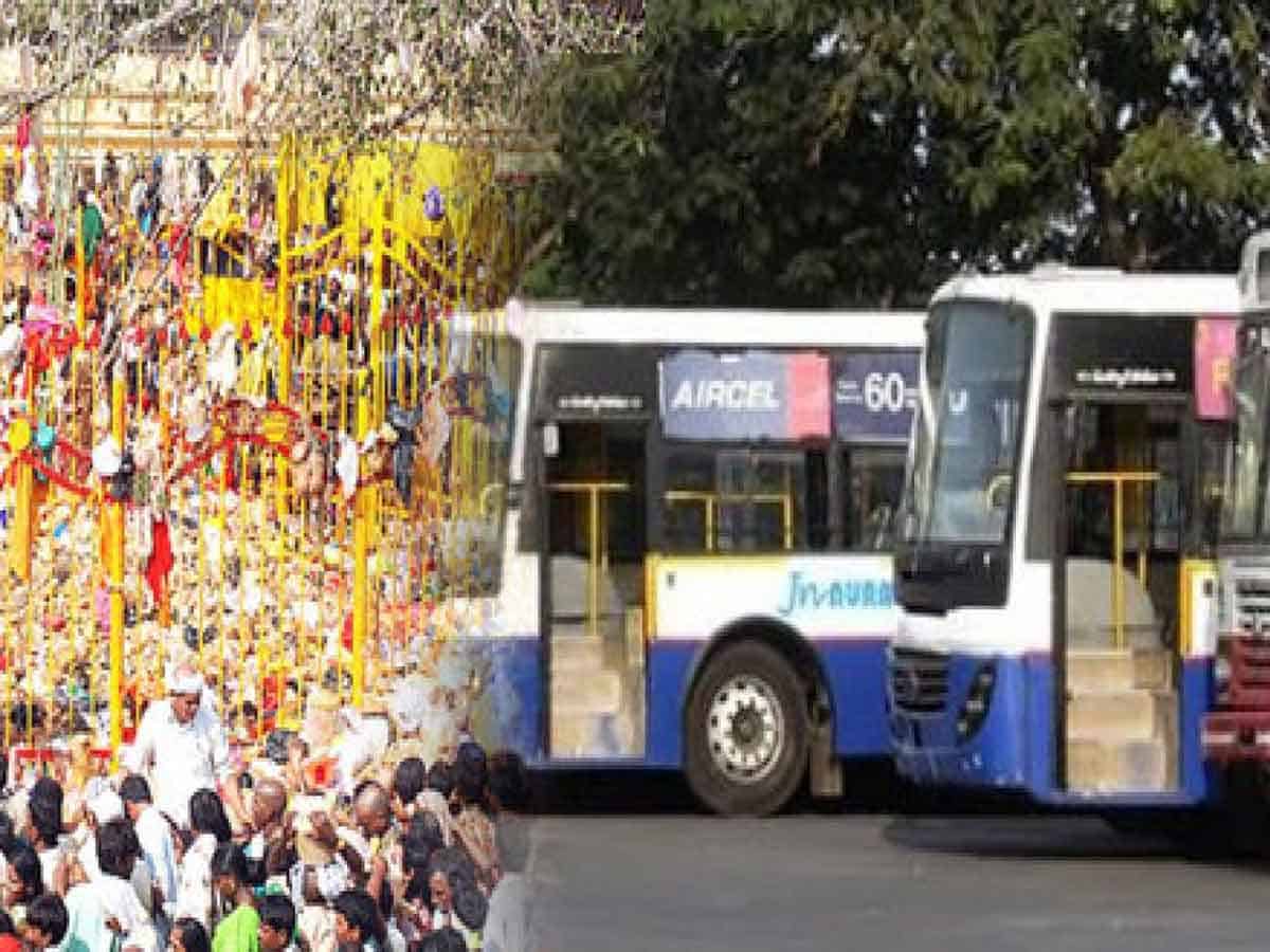 Medaram Jathara: మేడారం జాతరకు బస్సులు రెడీ!