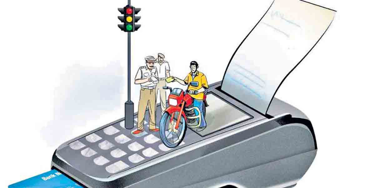 వామ్మో..గిన్ని చలాన్లా!