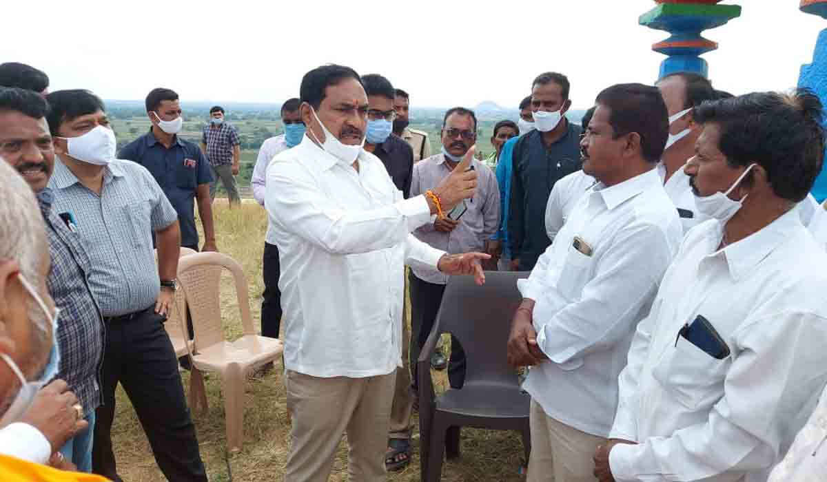 Minister Errabelli | అభివృద్ధి పనులపై మంత్రి ఎర్రబెల్లి సమీక్ష