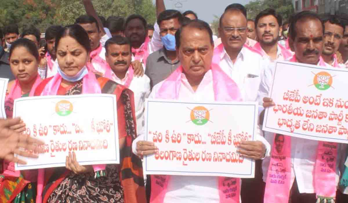 వరికి కాదు ఉరి.. బీజేపీకి ఘోరీ: మంత్రి ఇంద్రకరణ్ రెడ్డి