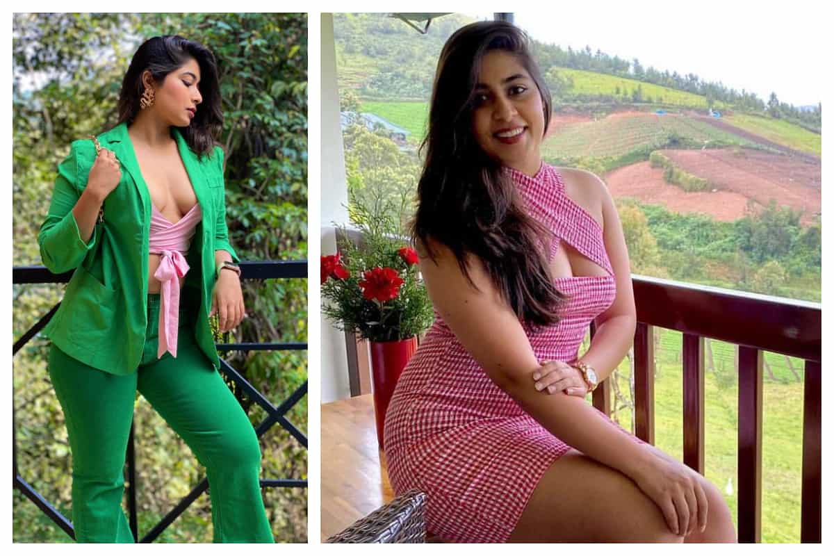 Nikita Sharma | గ్రీన్‌ డ్రెస్‌లో నికిత శర్మ అందాలు అదరహో..