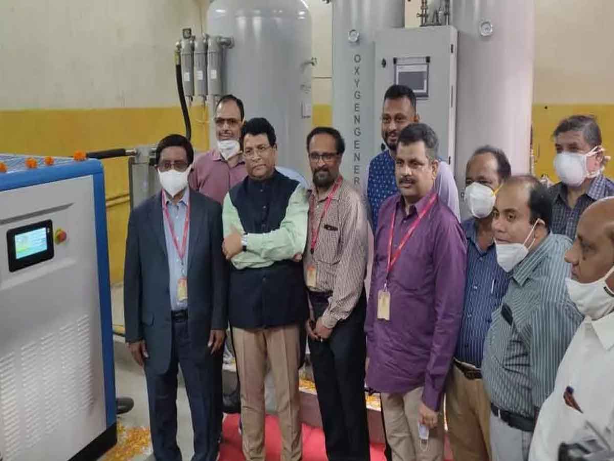 Oxygen Plant: రైల్వే దవాఖానలో ఆక్సిజన్‌ ప్లాంట్‌