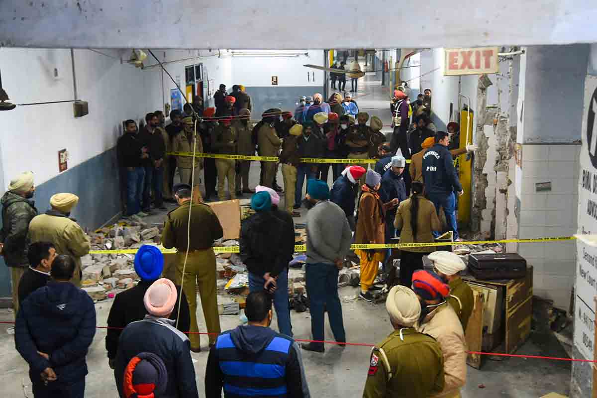 పంజాబ్‌లో బాంబు పేలుడు