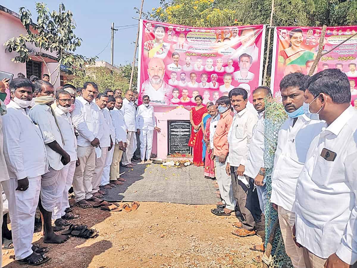 గ్రామాల అభివృద్ధే ప్రభుత్వ ధ్యేయం