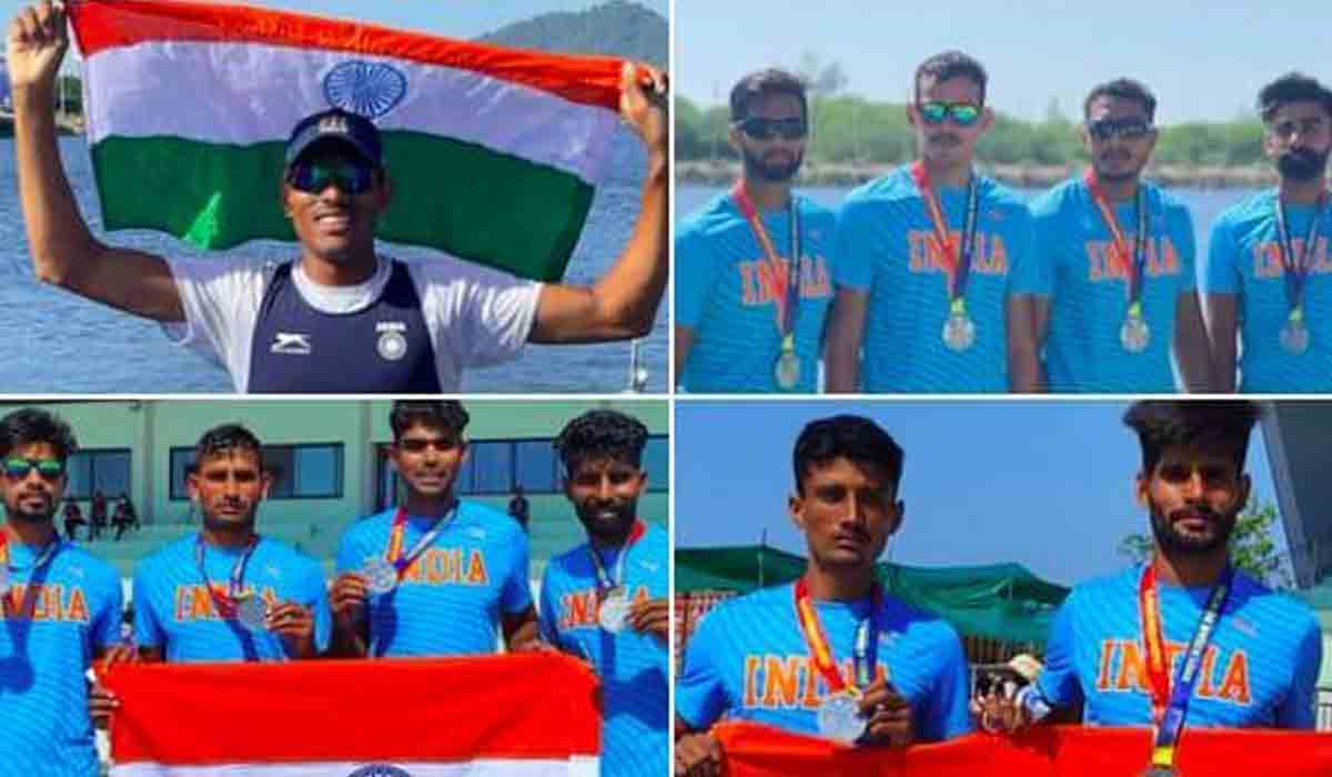 Gold Medal | ఆసియా రోయింగ్‌ ఛాంపియన్‌షిప్‌ చివరి రోజు కూడా భారత్‌ హవా
