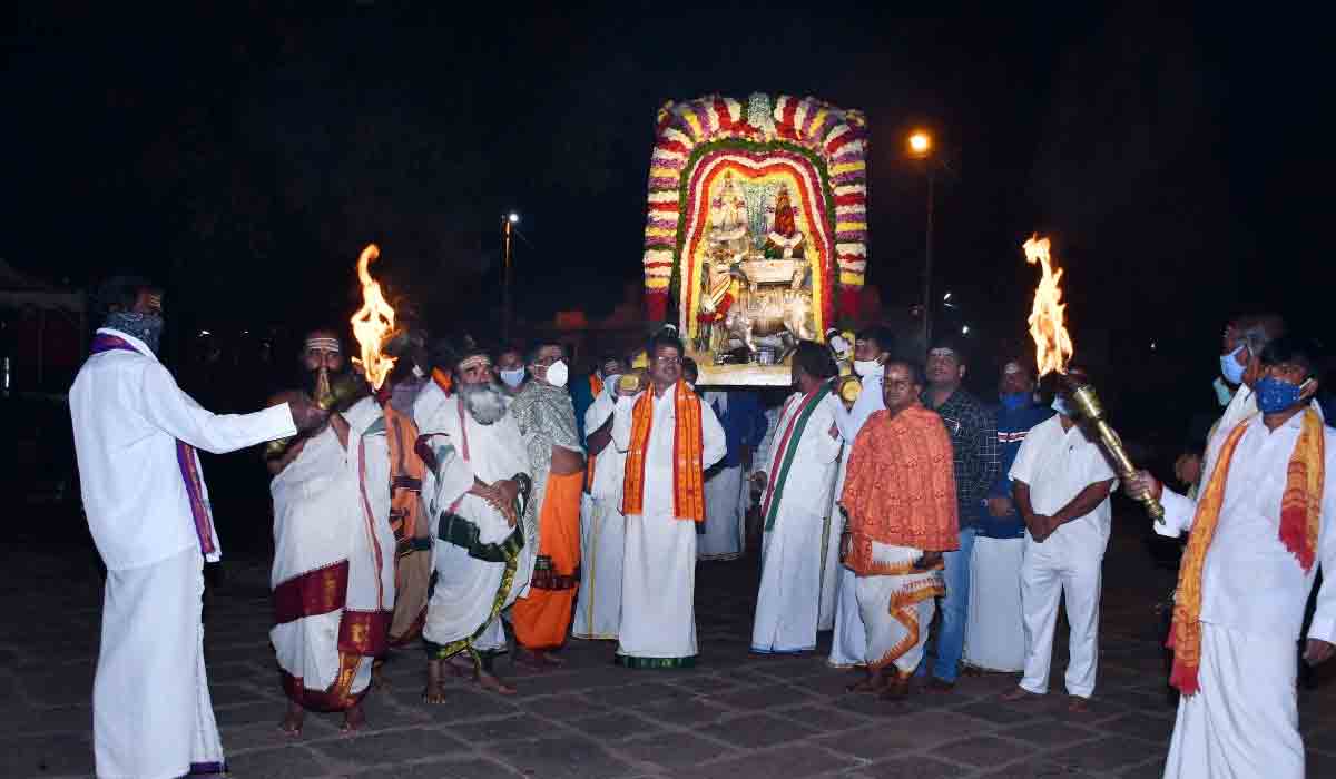 Srisailam Temple | మల్లన్న క్షేత్రంలో వైభవంగా ఆరుద్రోత్సవం