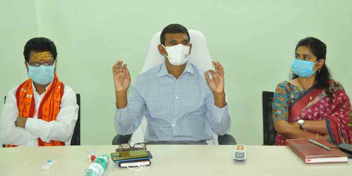 శ్రీశైలంలో కొవిడ్‌ నిబంధనలు ఖచ్చితంగా అమలు చేయాలి