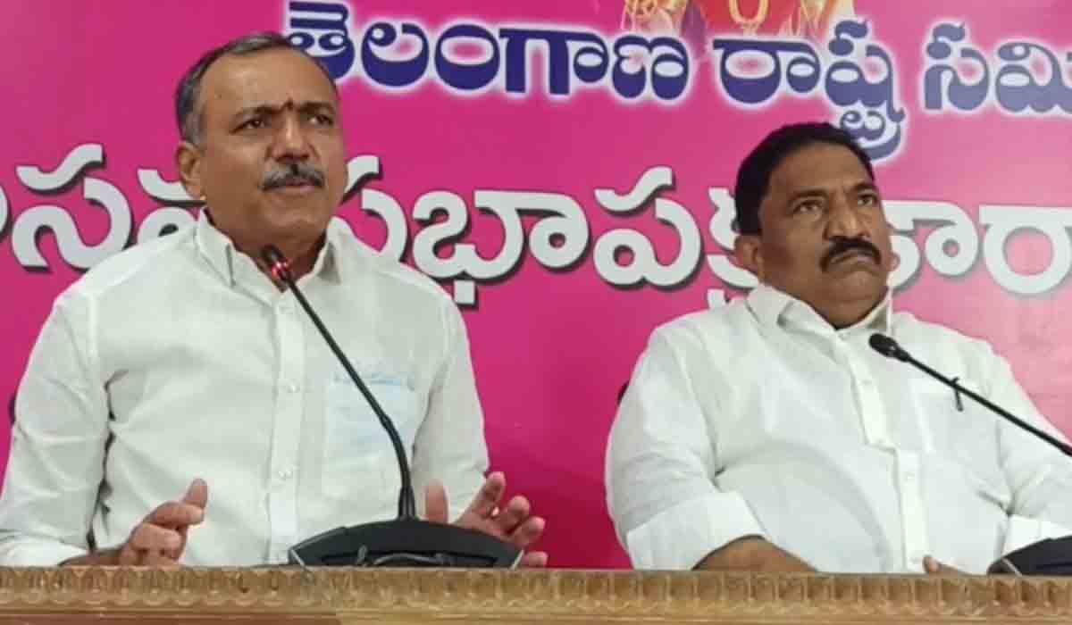 ధాన్యం ఎగుమతిపై కేంద్రానికి ప్రణాళిక లేదు: ఎమ్మెల్యే గండ్ర