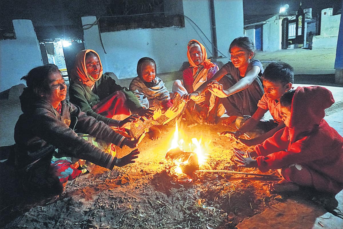 సిర్పూర్‌ (యూ)లో 6 డిగ్రీలు