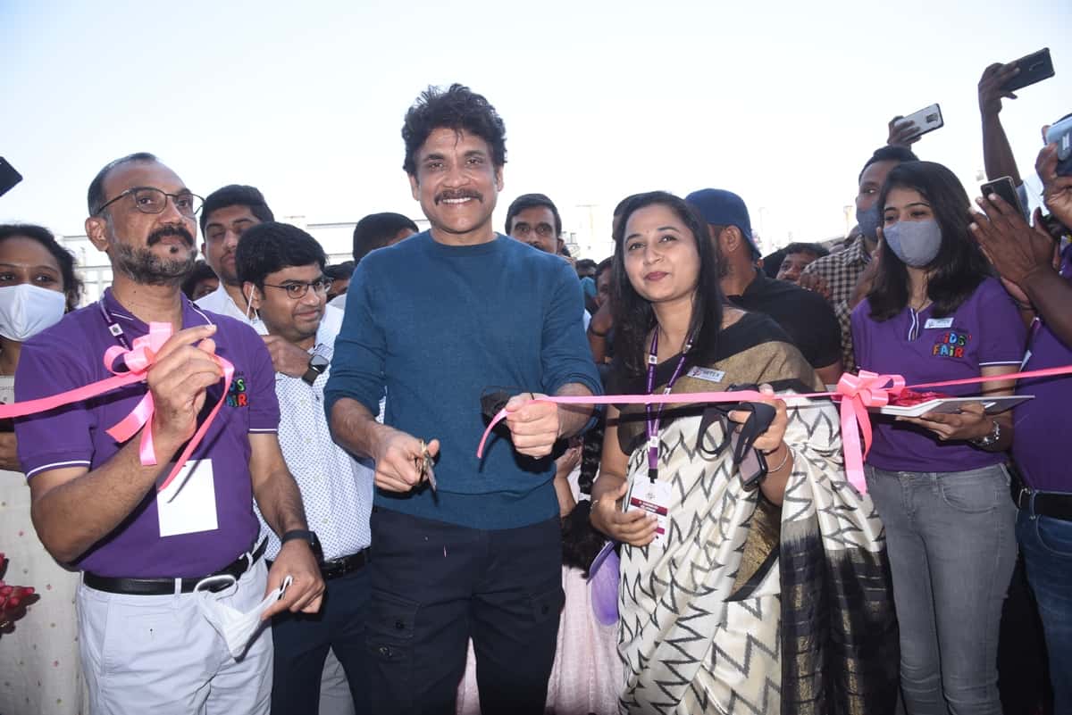 Kids fair | పిల్లల్లో సృజ‌నాత్మ‌క‌త పెంచే కార్య‌క్ర‌మాలు అభినంద‌నీయం : హీరో నాగార్జున