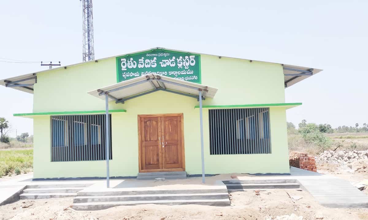 రైతు వేదికలు సిద్ధం