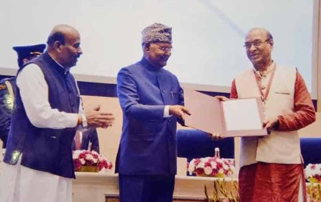 AWARD | నవజీవన్ ట్రస్టీ శ్రీధర్ కు నేషనల్ అవార్డు ఫర్ దివ్యాంగజీవన్ -2020