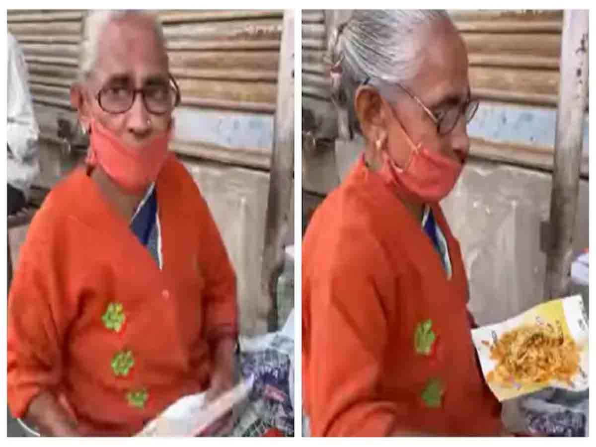 రూ 5కే పోహాతో ఆక‌లి తీరుస్తున్న బామ్మ‌!