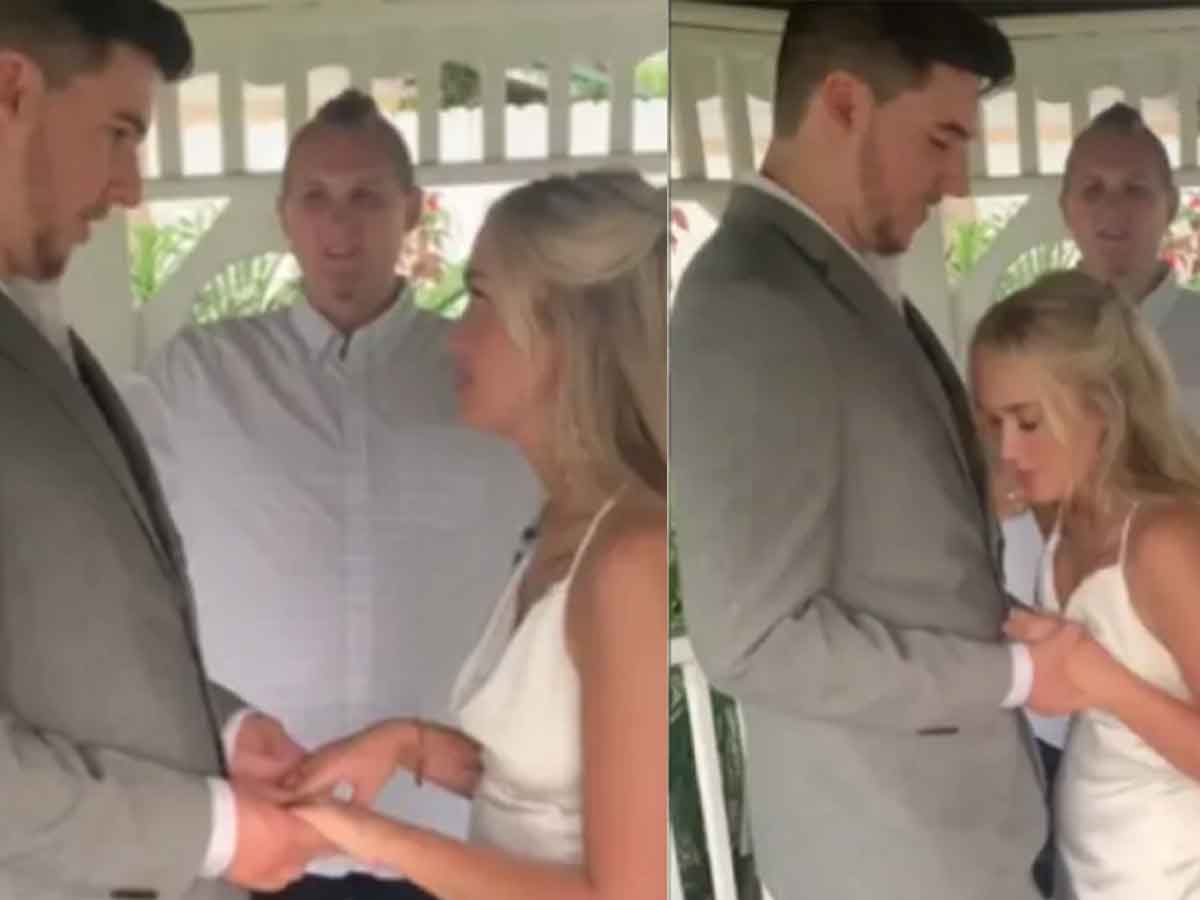 పెళ్లి జ‌రుగుతుండ‌గా.. పెళ్లికొడుకు మీద వాంతి చేసుకున్న పెళ్లికూతురు.. కార‌ణం ఏంటో తెలుసా?