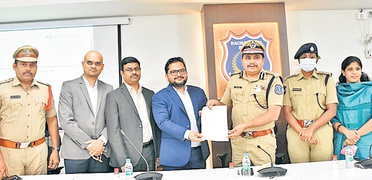 అమెరికా సంస్థ భాగస్వామ్యంతో సీసీ కెమెరాలు