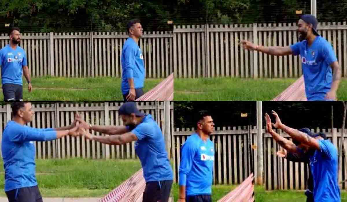 Virat kohli | కోహ్లీని రిలాక్స్ చేసిన ద్ర‌విడ్