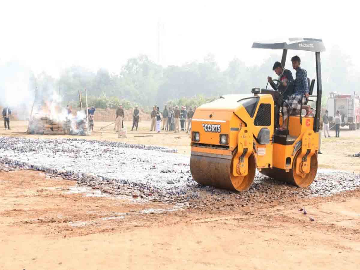 రూ.40 కోట్ల విలువైన డ్రగ్స్‌ ధ్వంసం