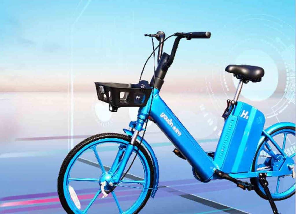 hydrogen powered electric bicycles launched by chinese company youon