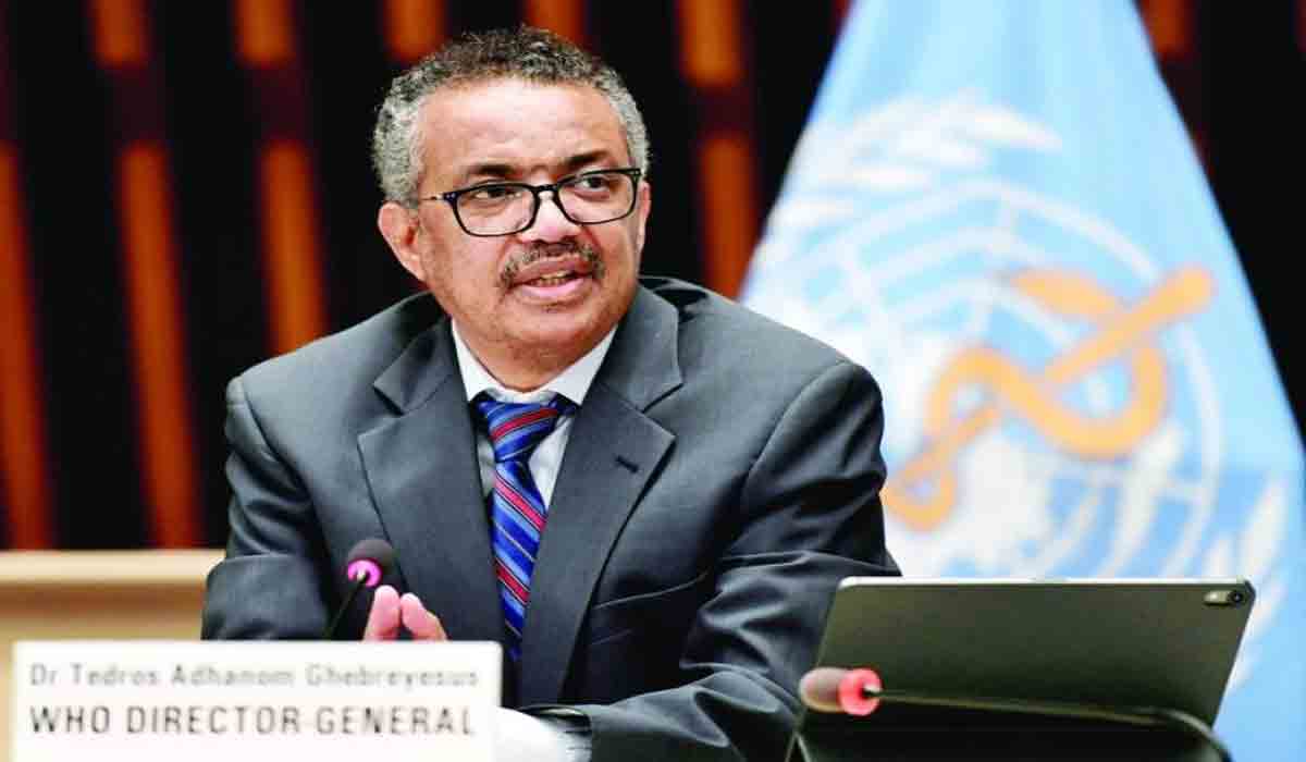 WHO Tedros | క‌రోనా మ‌హ‌మ్మారిని 2022లో అంతం చేయాలి: టెడ్రోస్