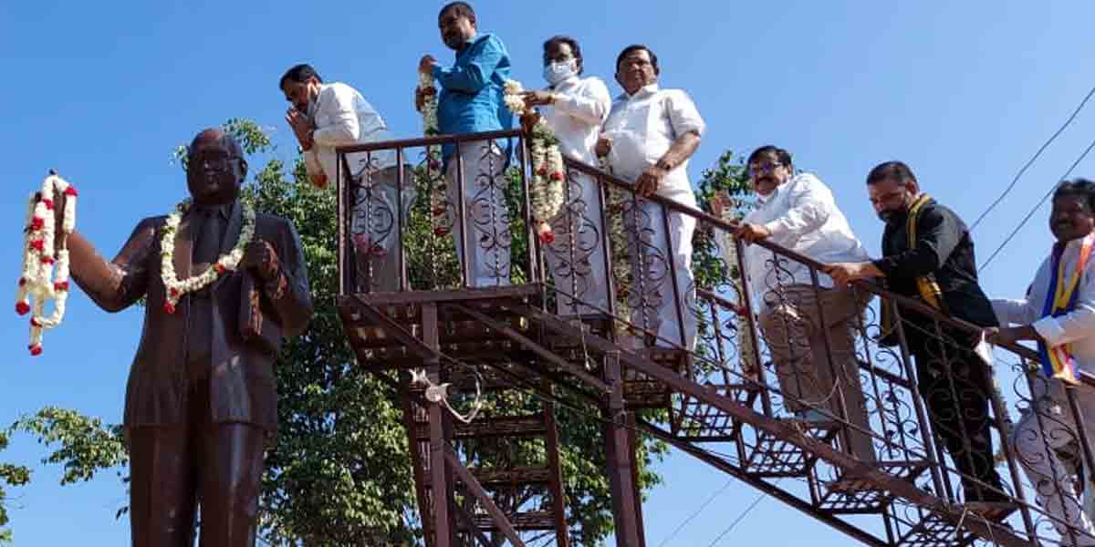 అంబేద్కర్ ఆశయాలను సాధించడమే సీఎం కేసీఆర్ లక్ష్యం : మంత్రి ఎర్రబెల్లి