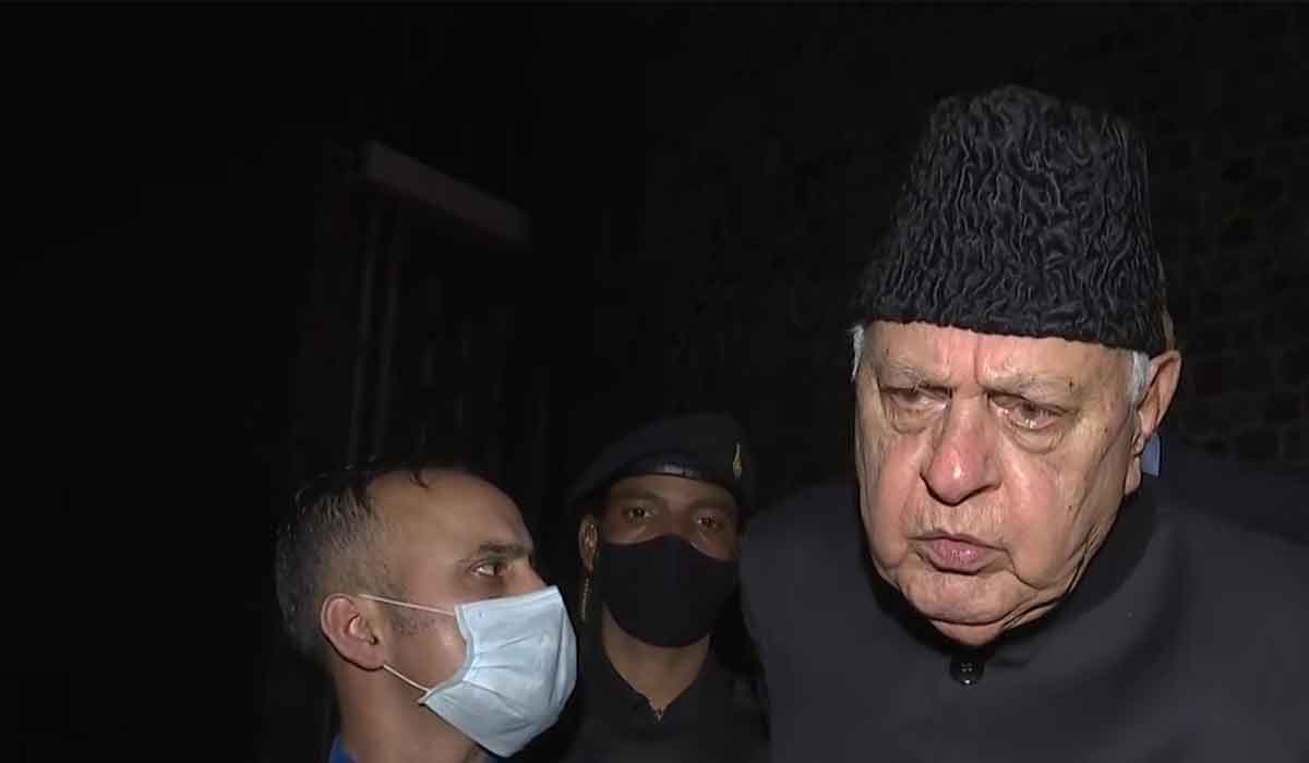 సైనిక బలంతోనే కశ్మీర్‌లో శాంతి నెలకొనదు : ఫరూక్‌ అబ్దుల్లా