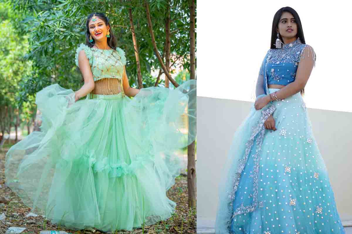 netted fabric | సంప్ర‌దాయంతో పాటు గ్రాండ్ లుక్‌.. ఇప్పుడు నెట్టెడ్ ఫ్యాబ్రిక్‌దే హ‌వా..