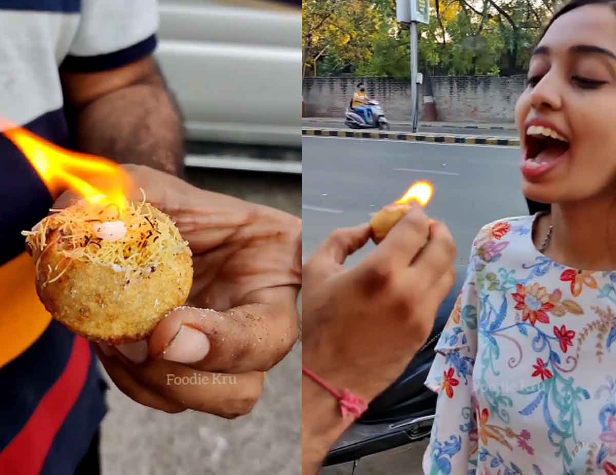 Fire Panipuri: ఫైర్ పానీపూరీ.. అక్క‌డ ఇదే స్పెష‌ల్‌.. ఎలా తినాలో తెలుసా?