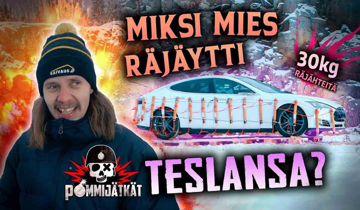 Tesla car blast | ఖ‌రీదైన‌ టెస్లా కారుని బాంబులు పెట్టి పేల్చిన ఓన‌ర్.. కార‌ణం ఏం చెప్పాడంటే..