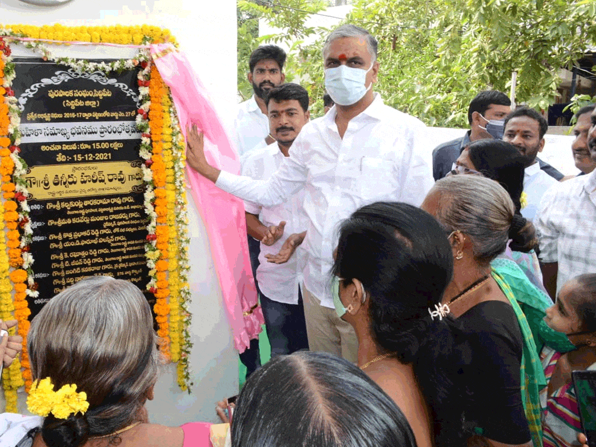 ప్రతి ఒక్కరు మాస్కు ధరించాల్సిందే : మంత్రి హరీశ్ రావు