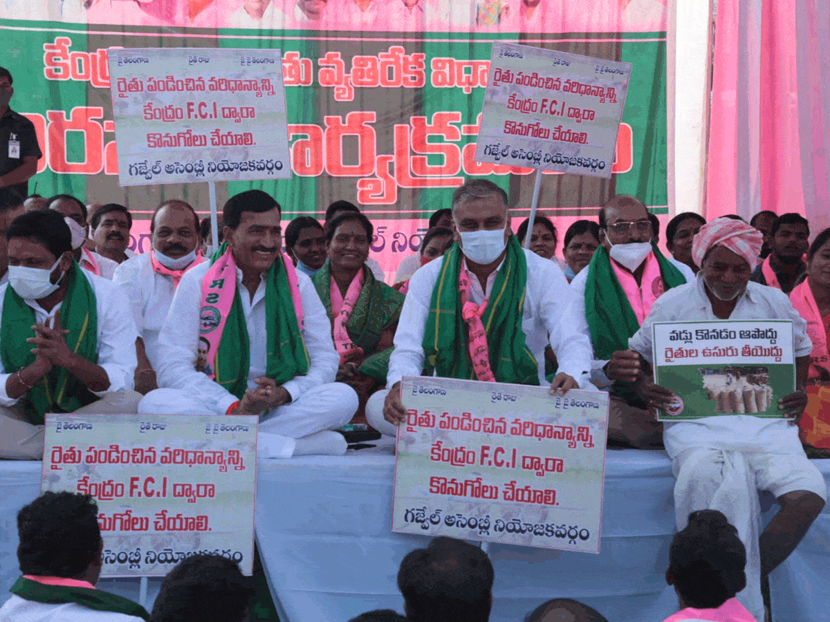 రైతు బాగుపడాలంటే బీజేపీ గద్దె దిగాల్సిందే : మంత్రి హరీశ్‌రావు