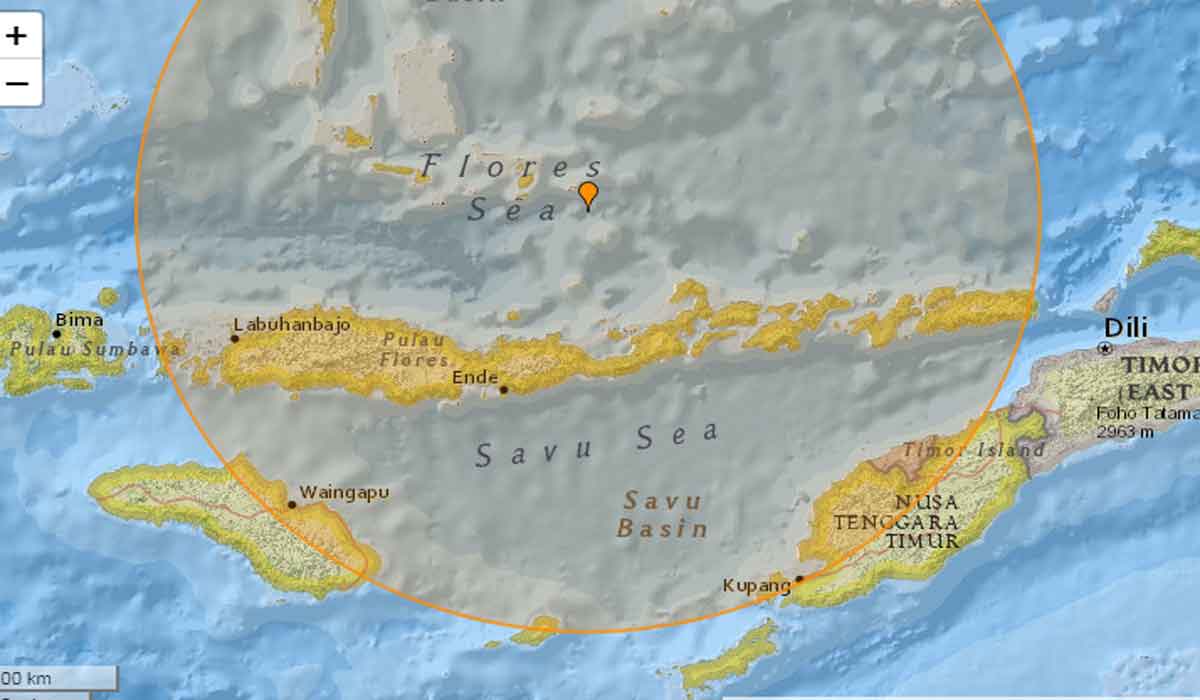 ఇండోనేషియాలో 7.6 తీవ్ర‌తతో భూకంపం.. సునామీ హెచ్చ‌రిక‌లు జారీ