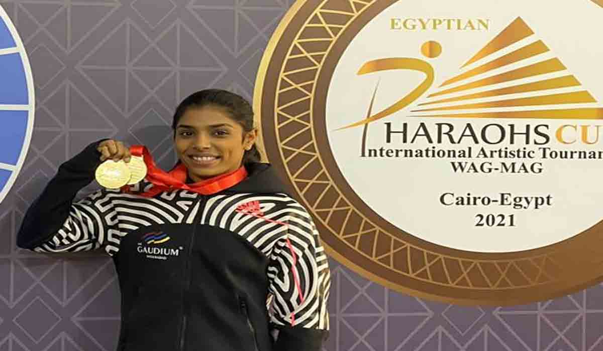 Buddha Aruna Reddy | అంత‌ర్జాతీయ జిమ్నాస్టిక్స్‌ టోర్నీలో అరుణా రెడ్డికి రెండు స్వ‌ర్ణాలు