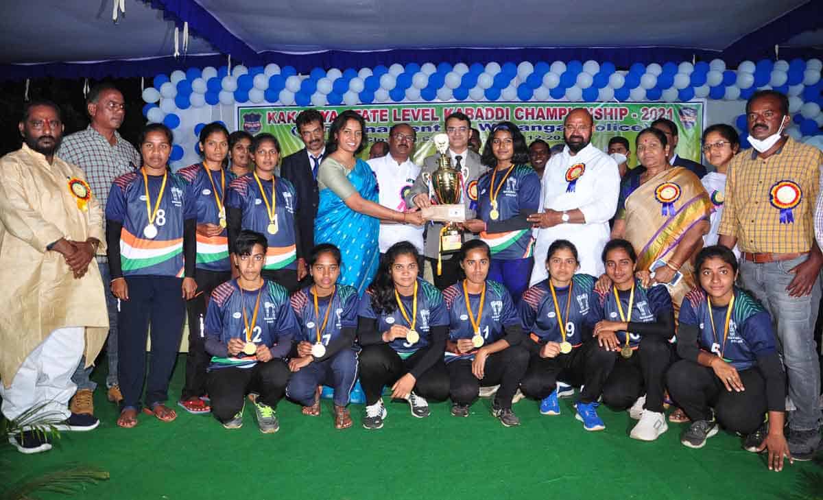రాష్ట్ర స్థాయి కబడ్డీ విజేత వరంగల్‌
