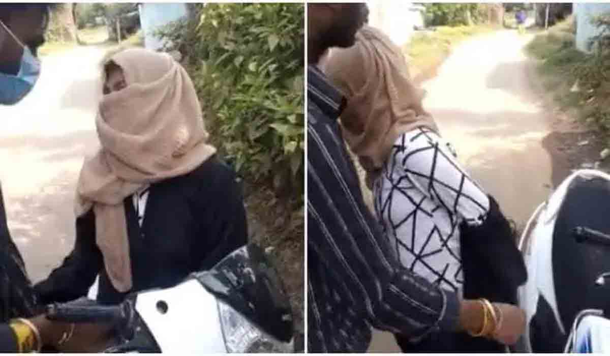 Woman in burqa | బుర్కా ధ‌రించిన హిందూ యువ‌తిపై దాడి