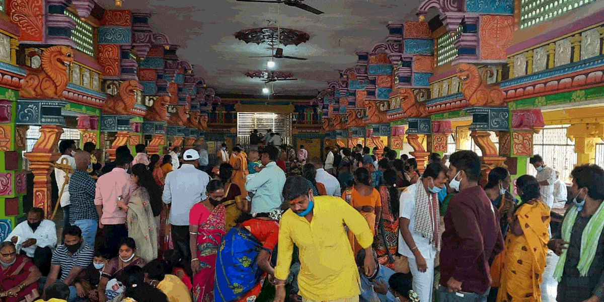 Mallanna temple| మల్లన్న క్షేత్రంలో భక్తుల రద్దీ