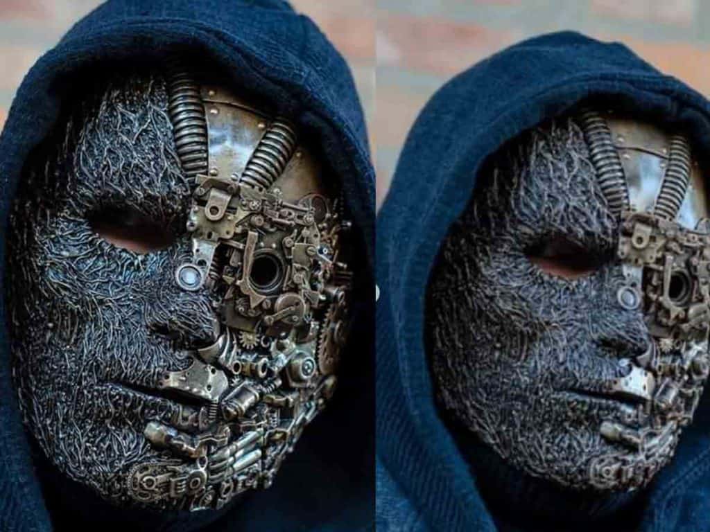 artist dmitry bragin creates unique masks in ukrain