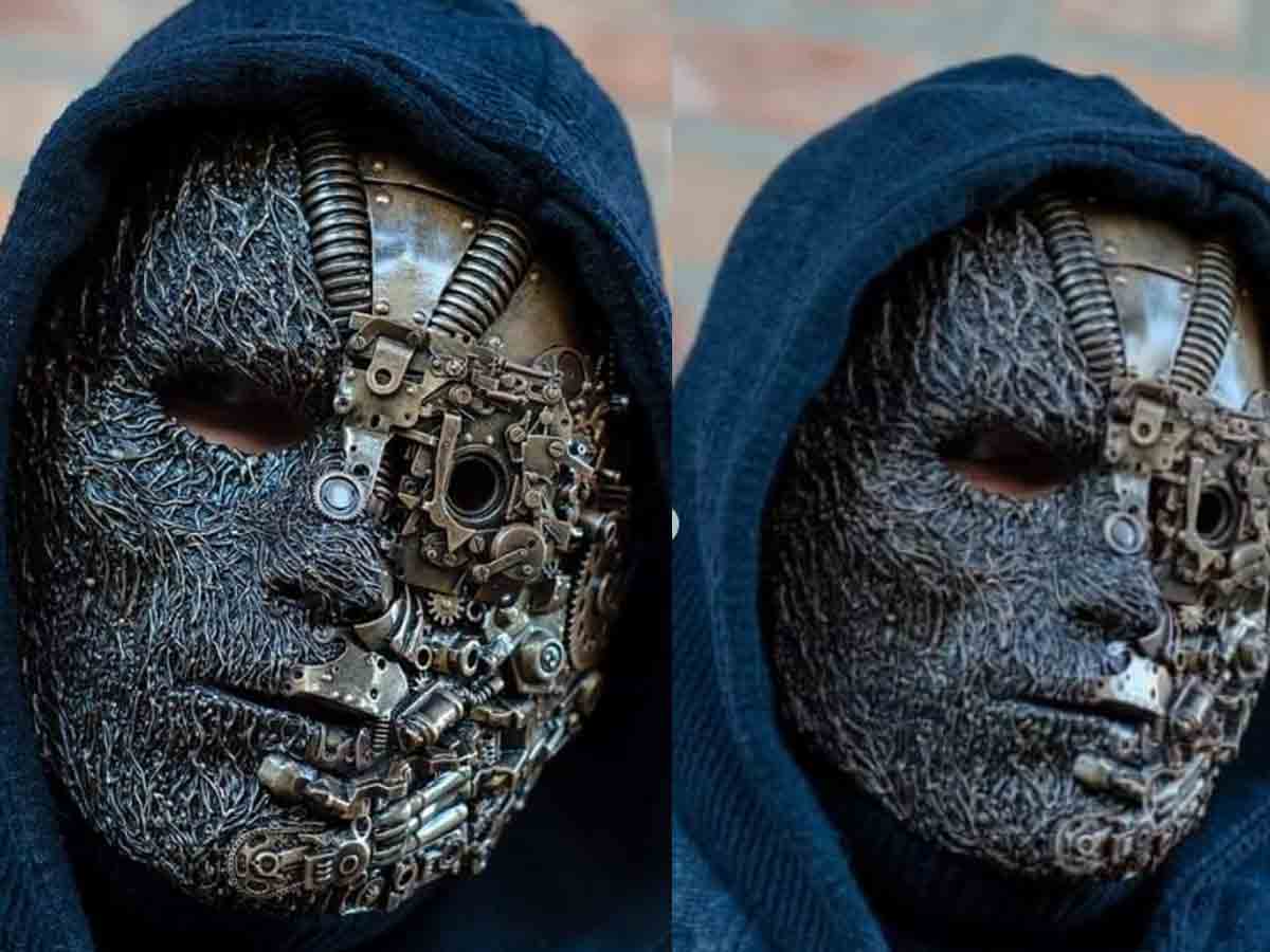 Unique Masks | ఇవేం మాస్కులు బాబోయ్.. క‌రోనా తాత వైర‌స్‌ను కూడా త‌రిమికొట్టేలా ఉన్నాయి