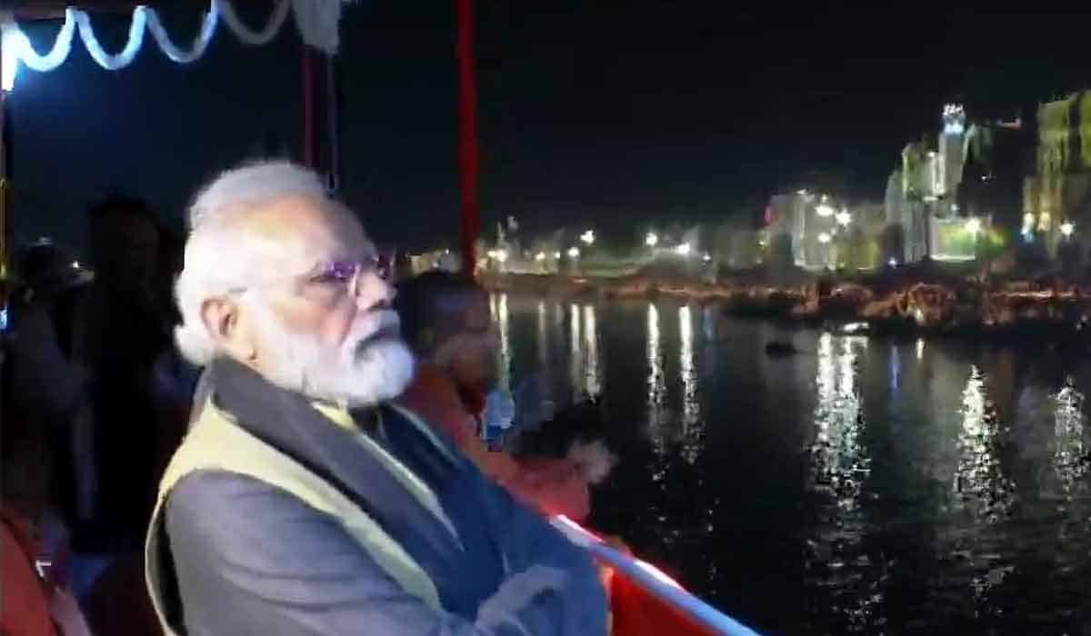 Modi | ‘న‌మామి గంగే త‌వ పాద పంక‌జం’ అంటూ మోదీ ట్వీట్‌