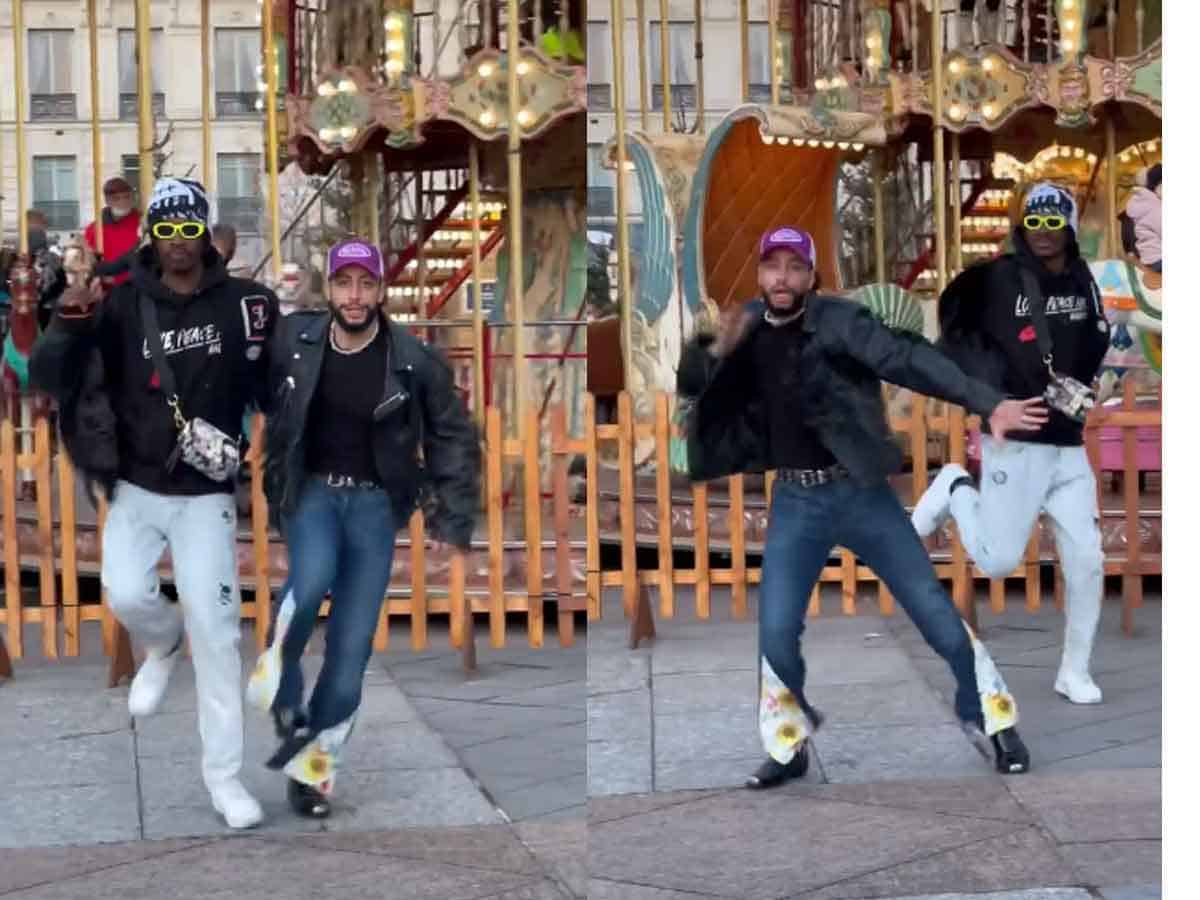 ఎన్టీఆర్, రామ్‌చ‌ర‌ణ్‌ను మ‌రిపించేలా ‘నాటు నాటు’ పాట‌కు డ్యాన్స్ వేసిన ఫారెన‌ర్స్.. వైర‌ల్ వీడియో