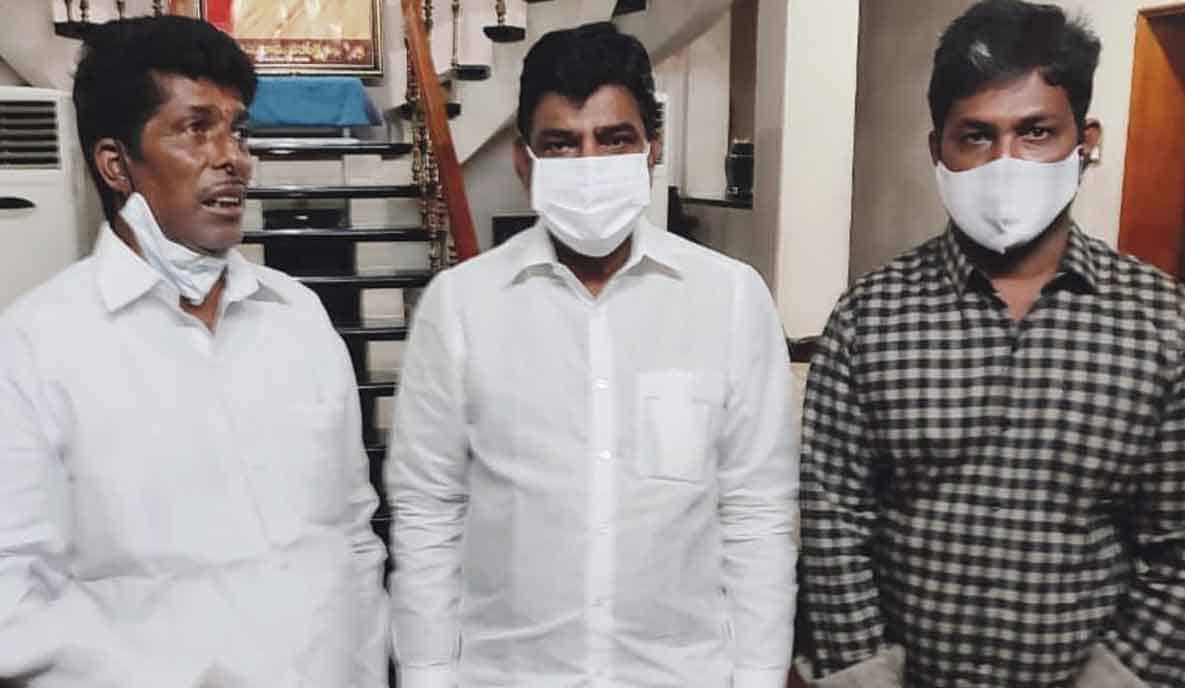 MP nama | ఎంపీ నామాను కలిసిన టీఆర్ఎస్ నేతలు..