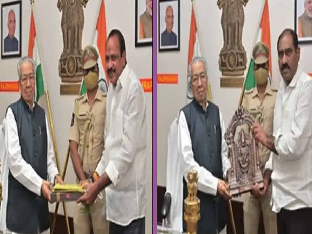 New MLCs: గవర్నర్‌ను మర్యాదపూర్వకంగా కలిసిన కొత్త ఎమ్మెల్సీలు