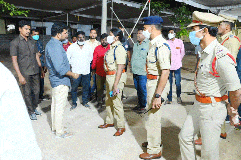 సీఎం కేసీఆర్‌ రాకకు ఏర్పాట్లు