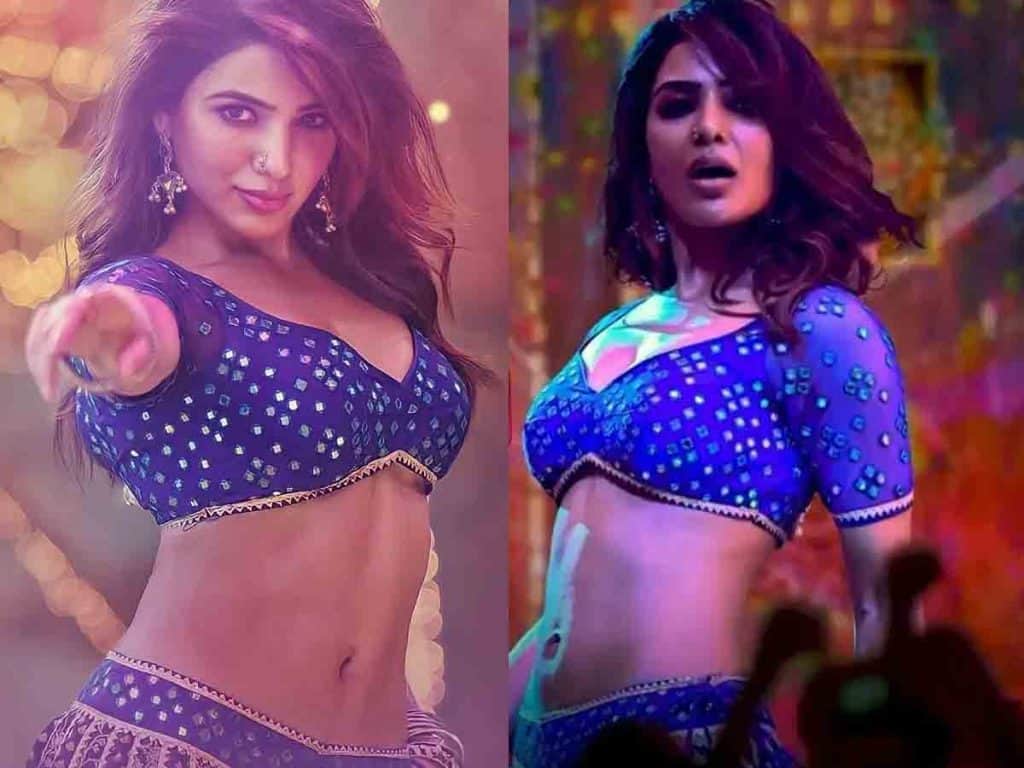 samantha instagram post about oo antava oooo antava song in pushpa