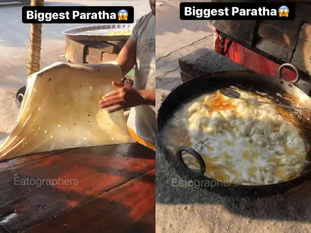 halwa paratha made in baba taj dargah in nagpur video viral