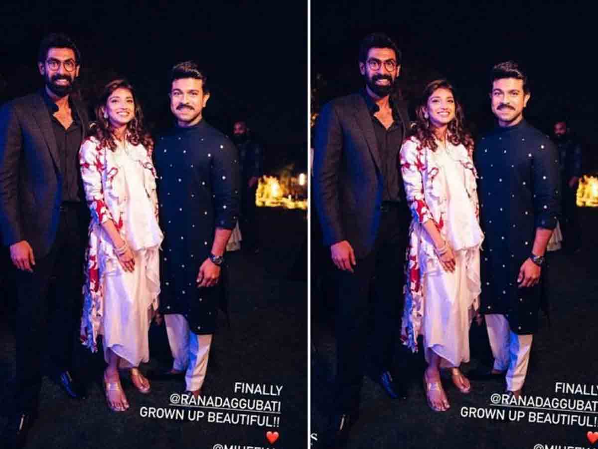 Rana: రామ్ చ‌ర‌ణ్ మ‌ర‌ద‌లి పెళ్లిలో త‌ళుక్కున మెరిసిన రానా దంప‌తులు